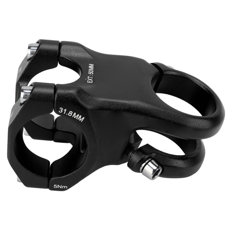 31.8mm Handlebar Stem 15 Degree Adjustment Aluminum Alloy Light Weight