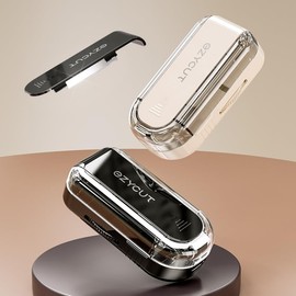 Pill Cutter,Multi-Tablet Cutter with Replaceable Blades & Safety Guard – Precision Splitter for Small to Large Tablets (Black)