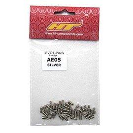 HT Components AE05(EV01) Pedal Pin Kit - Silver