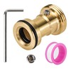 lasuroa Brass Tub Spout Adapter, RP33794 Slip-On Diverter Repair Kit