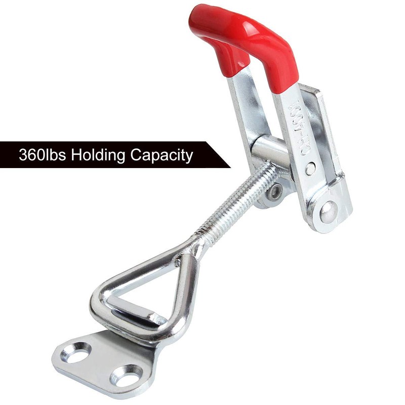 STARVAST 6 Pack Adjustable Toggle Clamp, 360lbs Holding Capacity Heavy