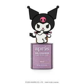 APRÉS x Kuromi™ Flash Glitter Gel Color Nail Polish (Wild, 10ml)