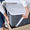 sei Design Waterproof Molleton Mattress Protector 90 x 200 cm