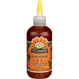 Yellowbird Sauce, Sauce Hot Ghost Pepper, 9.8 Ounce