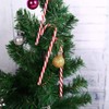 ABSOK 12 Pieces Plastic Candy Canes for Christmas Tree, Hanging