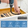 16Pcs Flexible Drill Bit Extension Kit Quick Release Soft Shaft