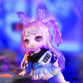 ICY Fortune Days 13cm Bjd Doll - Anime Style Doll Set, Gift, Decoration, DIY Exercise, Perfect for Collection, Girl Doll 8+