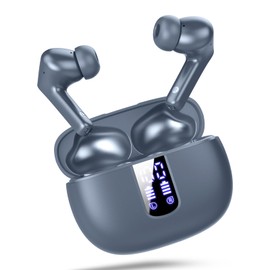 foxotin Wireless Earbuds with Bluetooth 5.3, Bass Stereo Sound, 48 Hours Playtime, Water Resistant, Hands-Free Calls