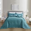 Blythease Oversized King Bedspread 128x120 Extra Wide, Ultrasonic Lightweight Bedding