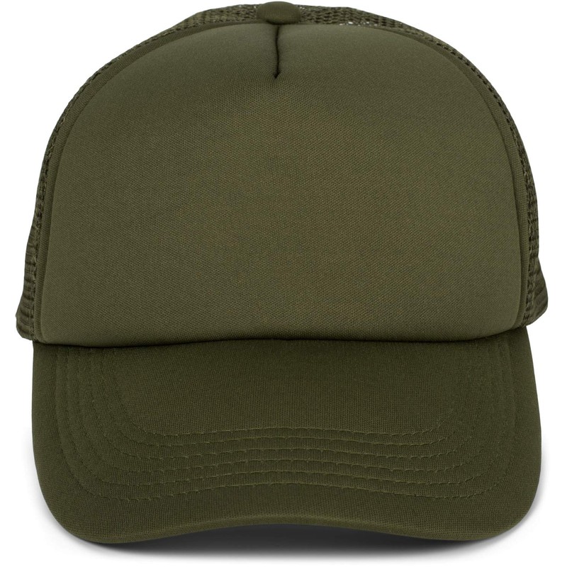 stylebreaker 04023007 5 Panel Mesh Trucker Baseball Cap Adjustable Unisex