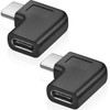 URWOOW USB C Right Angle Adapter,90 Degree USB C to