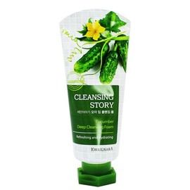 Fruitland Sean Story Cucumber Deep Cleansing Foam 120g / 세안이야기 오이 딥 클렌징폼 120g