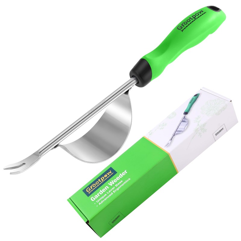 Grootpow HW1 Hand Weeder Tool, Weed Puller Tool with Ergonomic