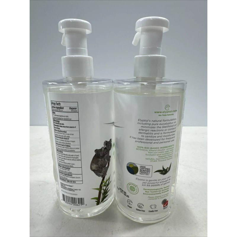 Elyptol 2 Eucalyptus Oil Elyptol Antimicrobial Hand Sanitizer Spray 16OZ