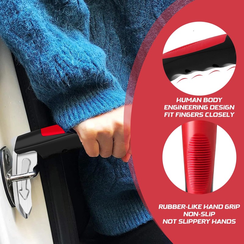 ziyue 2 Pack Car Door Handle for Elderly, 2 in