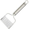 KitchenCraft KCPROCH Professional Crinkle Chip Cutter, Stainless Steel, 21 x