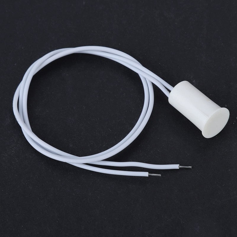10pcs Wired Door Window Sensor Magnetic Switch, for Home Alarm