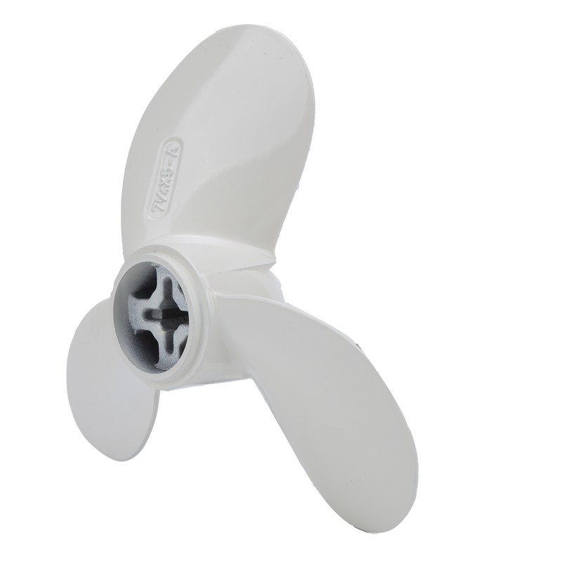 Mariner Aluminum Alloy White Outboard Propeller 3 Blades for 7‑1/4X5‑A
