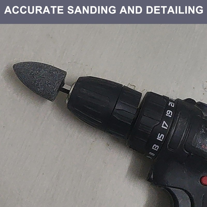 2PCS Grinding Wheel Drill Attachments - Hex Shank Corundum Bits