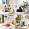 2 Pack Lazy Susan for Cupboard Pantry Cabinet Turntable Rotatable
