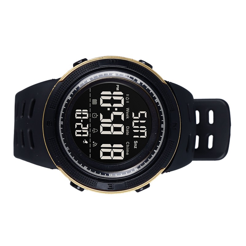 Digital Watch LED 50m Waterproof Multi Functional Intelligent Stopwatch Countdown