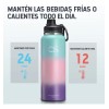 Termo De Acero Doble Pared Inoxidable Con Fría/caliente 34oz