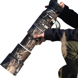 ROLANPRO Waterproof Lens Cover for Canon RF 200-800mm F6.3-9 IS USM Camouflage Rain Cover-#39 Weed camouflage Waterproof