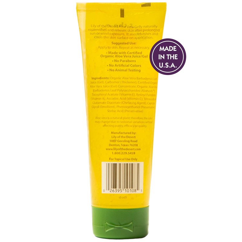 Lily Of The Desert Gelly Moisturizer - 99% Organic Aloe