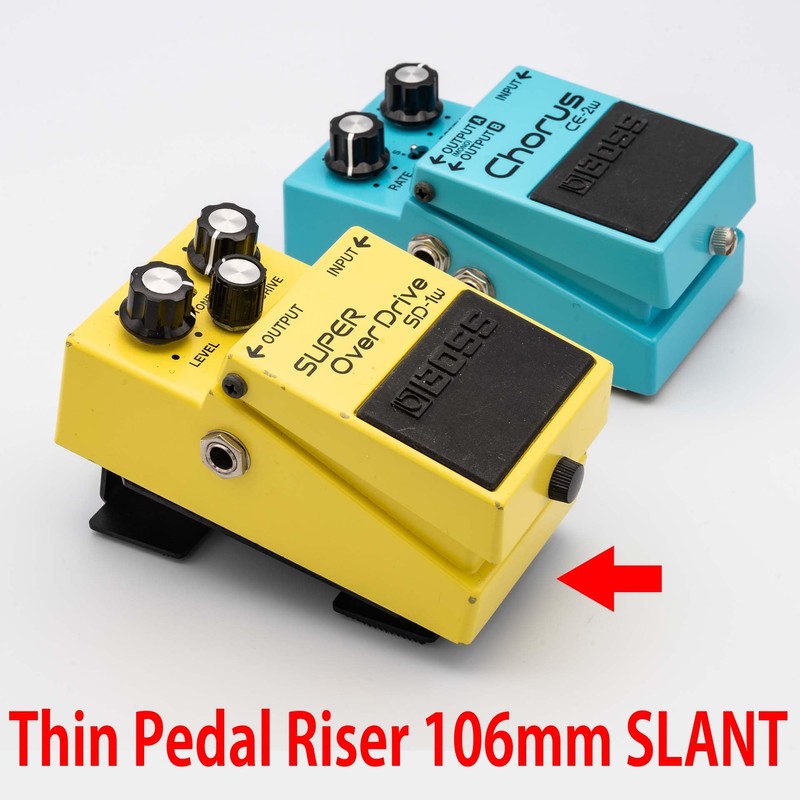 Thin Pedal Riser [4.2 inch (106 mm) SLANT] Pedal Riser