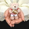 Niki Love Bear/Rugby Keychain 3.9 inches (10 cm) for Kids,