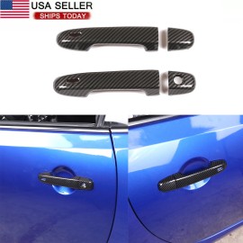 momocar For Toyota 86 Scion FRS Subaru BRZ Carbon Fiber Door Handle COVERS w/SMT No PSK