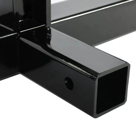 Unbranded 3Point Trailer Hitch with 2" Receiver for Category 1 Quick Hitch Drawbar Adapter