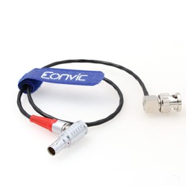 Eonvic 0B Right Angle 5 pin to BNC Ambient Lockit Timecode Devices BNC Cable for ARRI Alexa