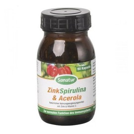 사나투르 징크 스피루리나 아세로라 90정 Sanatur Zinc Spirulina Acerola 90 Tablets