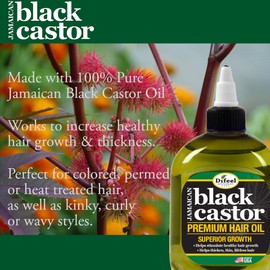 Difeel Superior Growth Jamaican Black Castor Premium Hair Oil 7.1 oz.