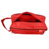 Ensign Peak Toiletry Travel/Shaving Bag, Red