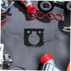 Mikinona 4pcs Rubber Mounting Clamp Holder for Pipes Durable Utility