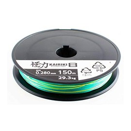 SHIMANO Kairiki 8, 300 metres, multicoloured, 0.420 mm/46.7 kg, 8-fold braided fishing line, 59WPLA68R2B
