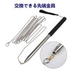 FANAHOKO Wire Hook, Cable Routing Work Tool, S-Shaped Hook, Telescopic,