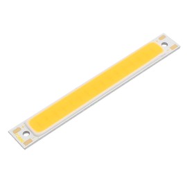 uxcell DC 3-4V 1W 60mmx8mm COB LED Strip Light Super Bright Lamp Chip Warm White