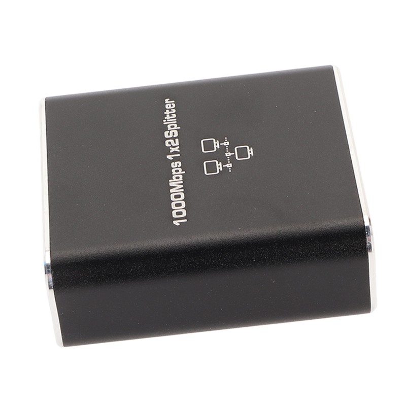 Ethernet Splitter RJ45 1 In 2 Out Gigabit Internet Splitter