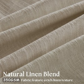 Grey Beige Linen Kitchen Curtains 45 Inches Long 2 Sets Basement Curtains for Small Window Pinch Pleated Back Tab Linen Blend Short Cafe Boho Semi Sheer Back Tab Curtain for Bay Windows Bedroom 40x45