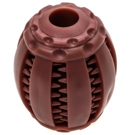 ECOMFY BY AQUAEL Meaty Mix Eco Chew Toys For Dogs | Snacky Rugby 8cm| Dog Toy Aggressive Chewer| Eco-Friendly -Long-Lasting-Scented|Dog Teething Toys| Dental Health, Sustainable Playtime