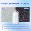 Noerrors Roll-on Holographic Körperglitzer-Gel für Körper Gesicht Haar, Funkelnde Chamäleon