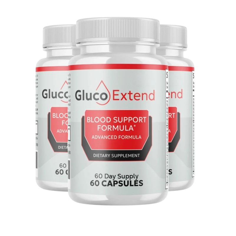 GlucoExtend 3-Pack Gluco Extend Blood Support, GlucoExtend Glyco Support -