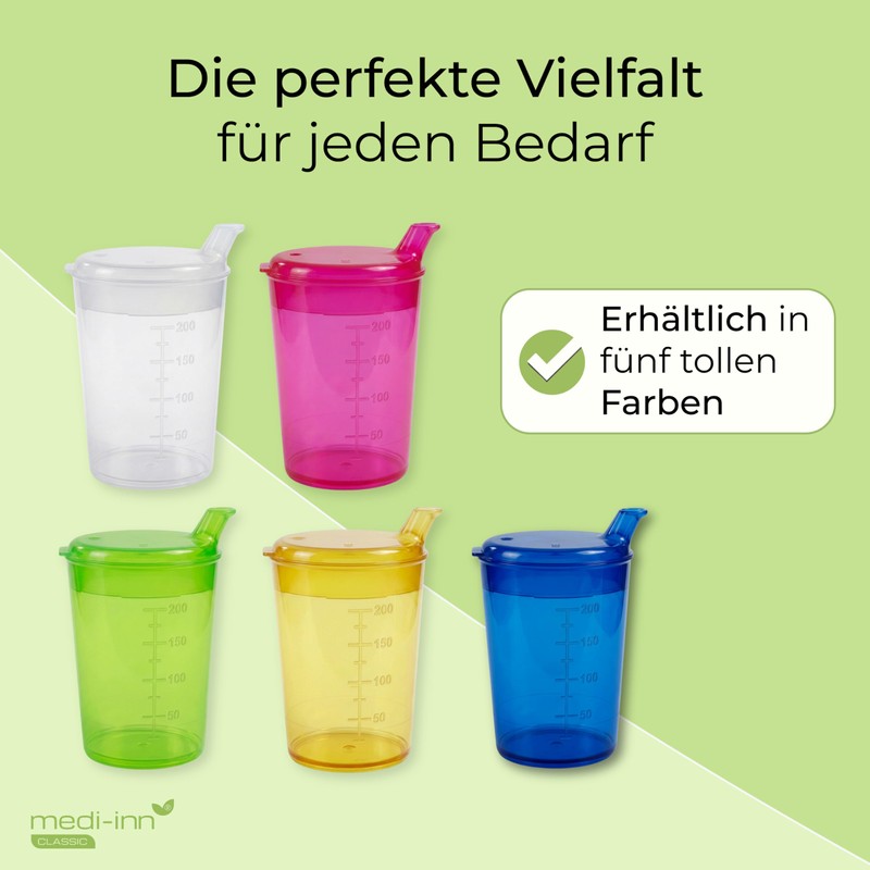 Medi-Inn Sippy Cup 250 ml Drinking Opening 12 x 10
