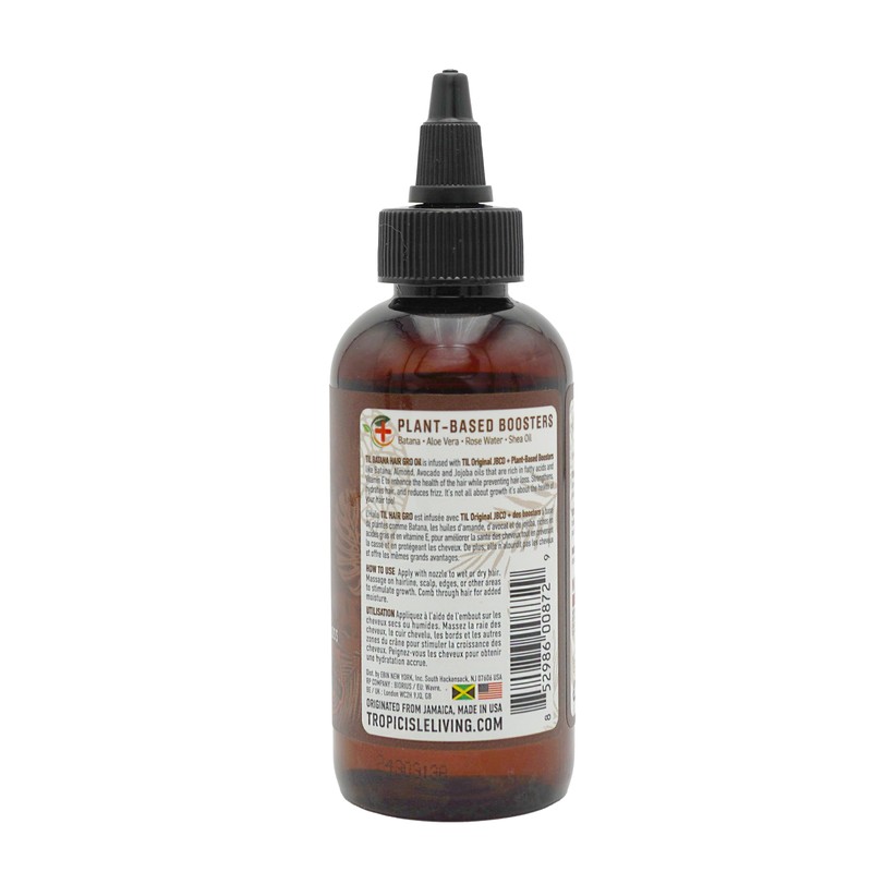 Tropic Isle Living Hair Gro Batana Growth Oil Collection (4