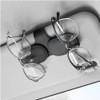 Car Sunglasses Holder, Leather, Eyeglass Holder, Car Sunglasses Holder, Easy