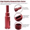 Meccion Diamond Drill Bit Kit Brazing Core Hole Saw Set