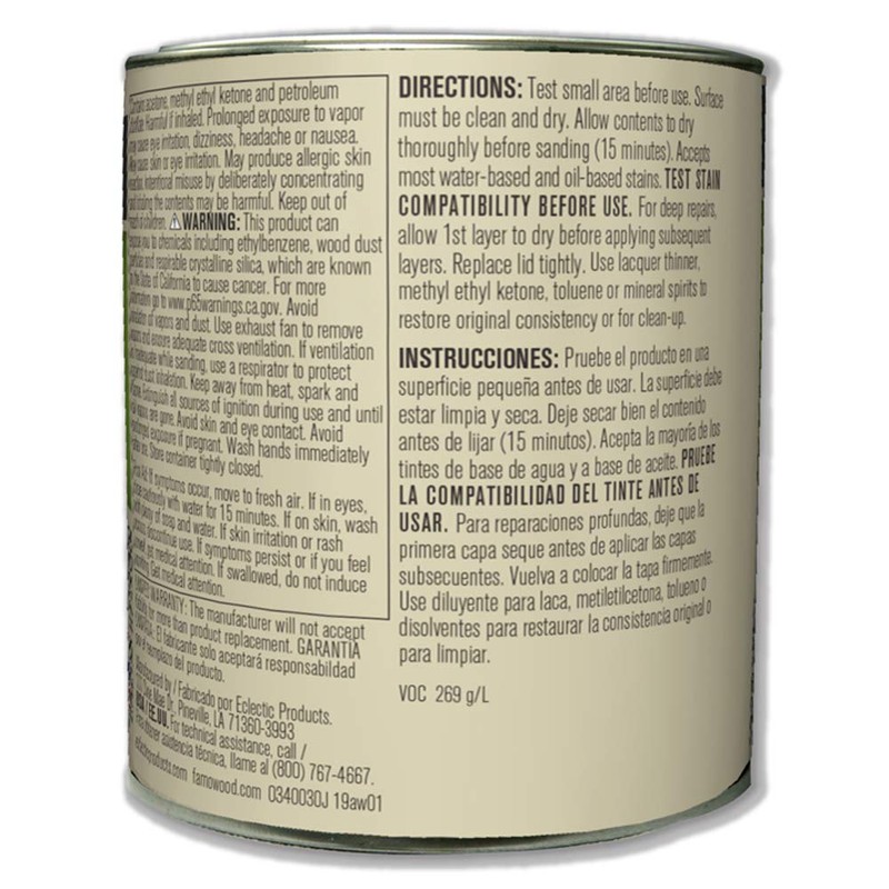 FamoWood 36021116 Original Wood Filler - Pint, Fir